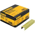 DeWalt 16 Gauge 3/4&#034; x 1&#034; Wide Crown Staples-2000 Pack DW16S2-19GAL - Combo Ship