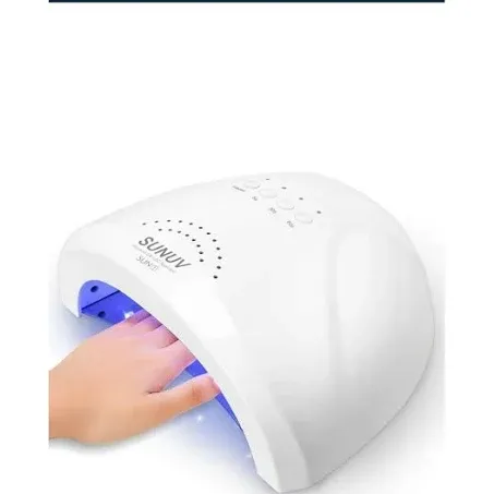 UV LED Nail Lamp, Gel Nail Light for Nail Polish 48W UV Dryer with 3 Timers S...