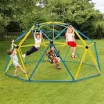 Climbing Dome Upgraded 10FT Climber for Kid 3-10 Jungle Gym Monkey Bar Backyard 