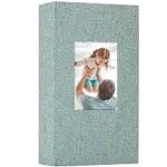 Classic Slip-in Photo Album - Linen Cover with Window