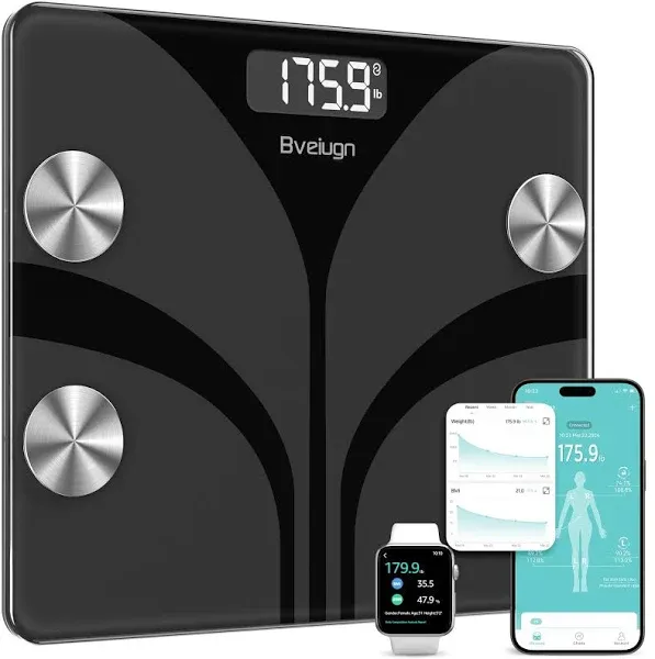 Body Weight Scale 13 Composition Analyzer Sync Weight Scale BMI Health Monitor