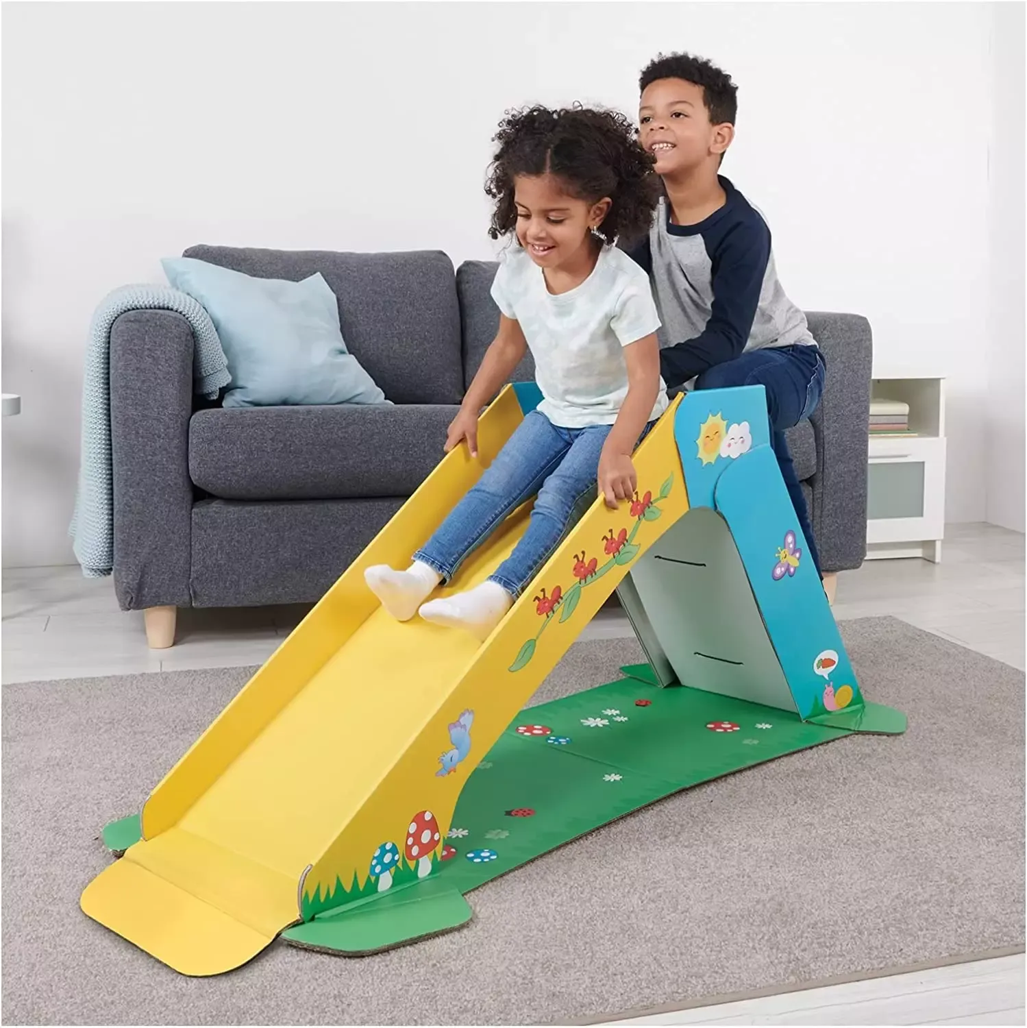 Toddler Playground Indoor Slide for Kids – Durable Eco-Friendly Foldaway