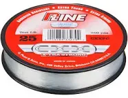 P-Line CXX-Xtra Strong 1/4 Size Fishing Spool, Crystal Clear