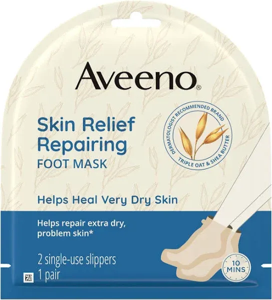 Aveeno Repairing Cica Hand Mask with Prebiotic Oat and Shea Butter