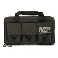 Smith &amp; Wesson M&amp;P Pro Tac Padded Single Handgun Case with Ballistic Fabric