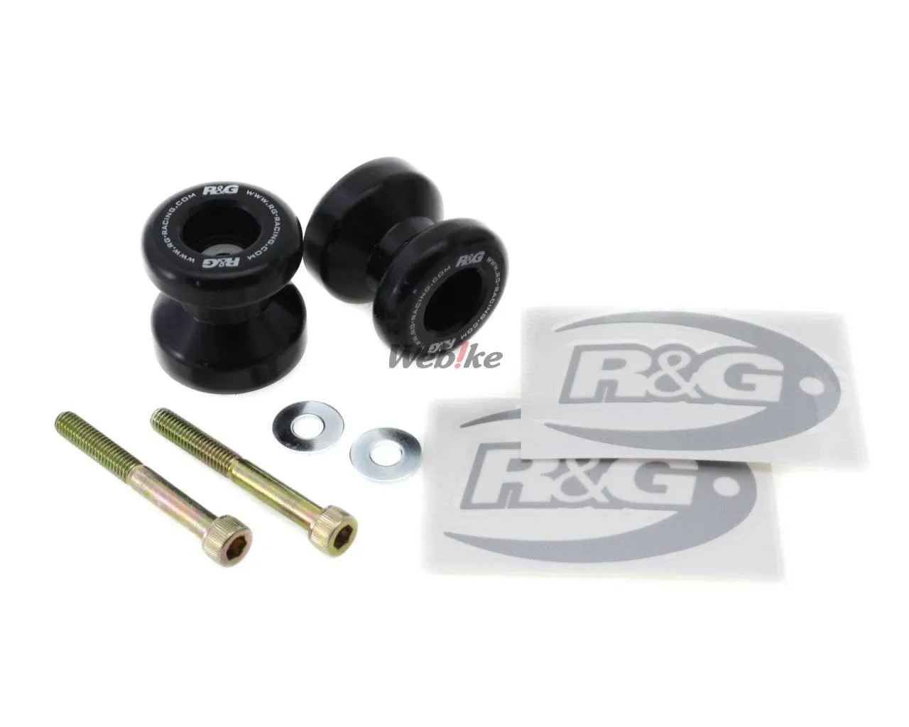 R&G Racing Yamaha FZ-09 / MT-09 14-20 M6 Cotton Reel Swingarm Spools Black