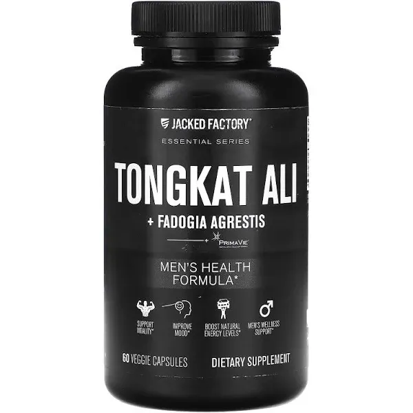 TONGKAT AL LONGJACK 100% PURE ROOT GRADE &#039;A&#039; EXTRACT -120 CAPSULES