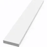 Swanstone VT22-SS 3/4" x 3" x 21" Sidesplash Ellipse Vanity Tops in White VT00022SS.010