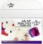 Checker Distributors Jelly Roll Bowl Cozy Templates-Acrylic, 2.5 Inches