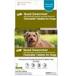 Bayer Animal Health Bayer Quad Chewable Dewormer