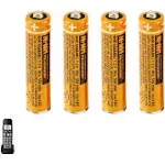 Panasonic 550mAh Rechargeable Cordless Phones Batteries 1.2V AAA HHR-55AAABU