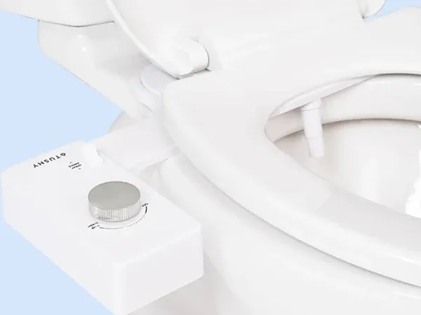 TUSHY Classic 3.0 Bidet Toilet Seat Attachment A Non-Electric Self Cleaning Water Sprayer with Adjustable Water Pressure Nozzle