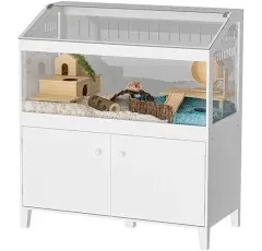 Gdlf Hamster Cage with Storage Cabinet