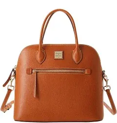 Dooney &amp; Bourke Saffiano Domed Satchel