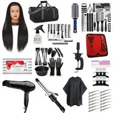 Krisp Beauty Hair Stylist Cosmetology Student School Starter Beginner Kit