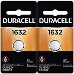 4X 2 Pcs Duracell CR1632 1632 Car Remote Batteries