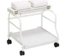 Beauty Salon Nail Or Foot Bath Spa Portable Esthetician Trolley Cart for Foot...