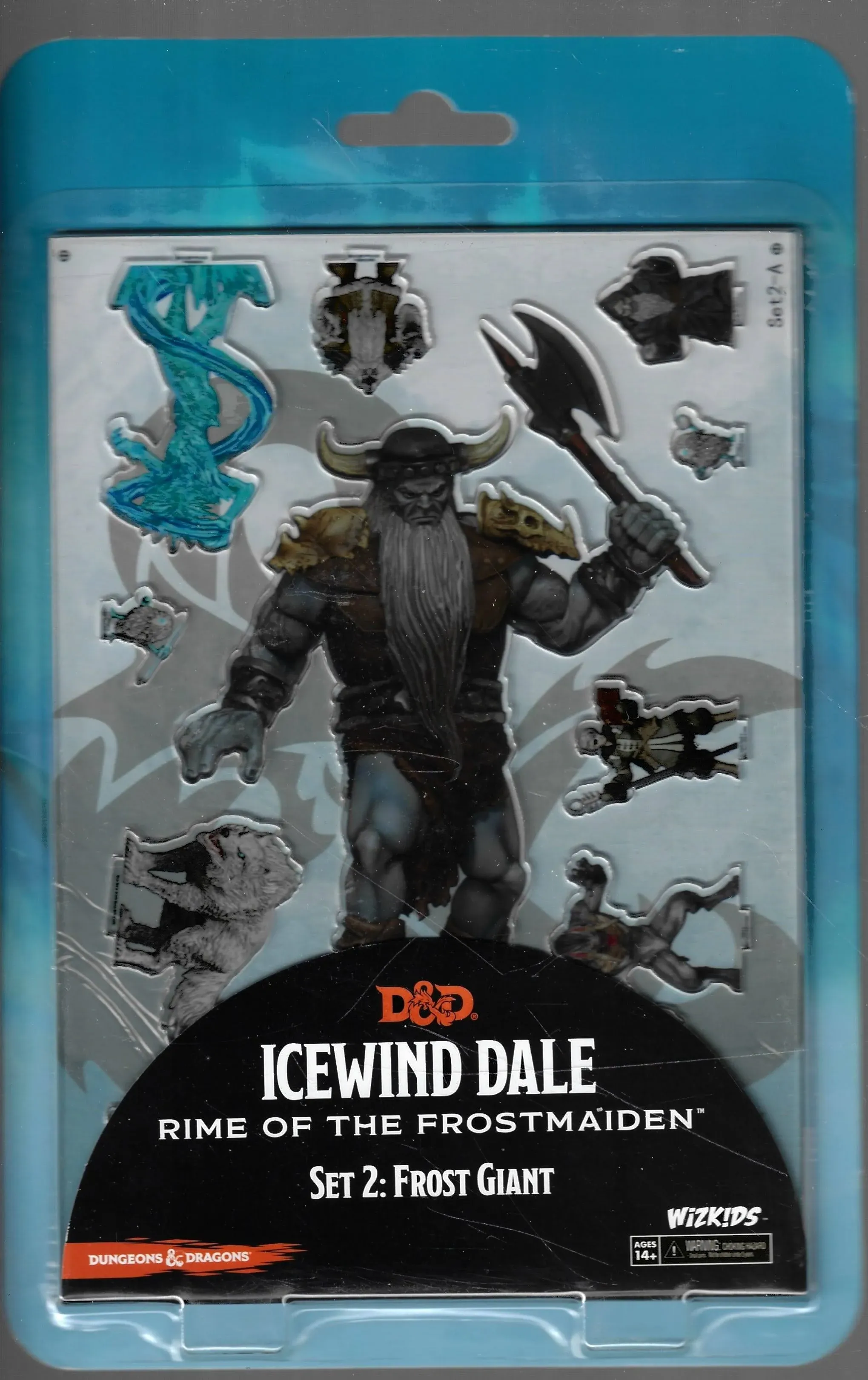 WizKids D&D Idols of The Realms: Icewind Dale Rime of The Frostmaiden - Frost Giant - 2D Set