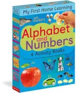 Alphabet and Numbers: 4 Activity Book Boxed Set with Stickers: Alphabet A to M; Alphabet N to Z; Numbers 1 to 5; Numbers 6 to 10