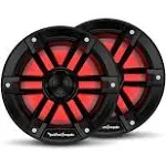 Rockford Fosgate M1-65B 6.5” Color Optix Marine 2-Way Speakers - Black