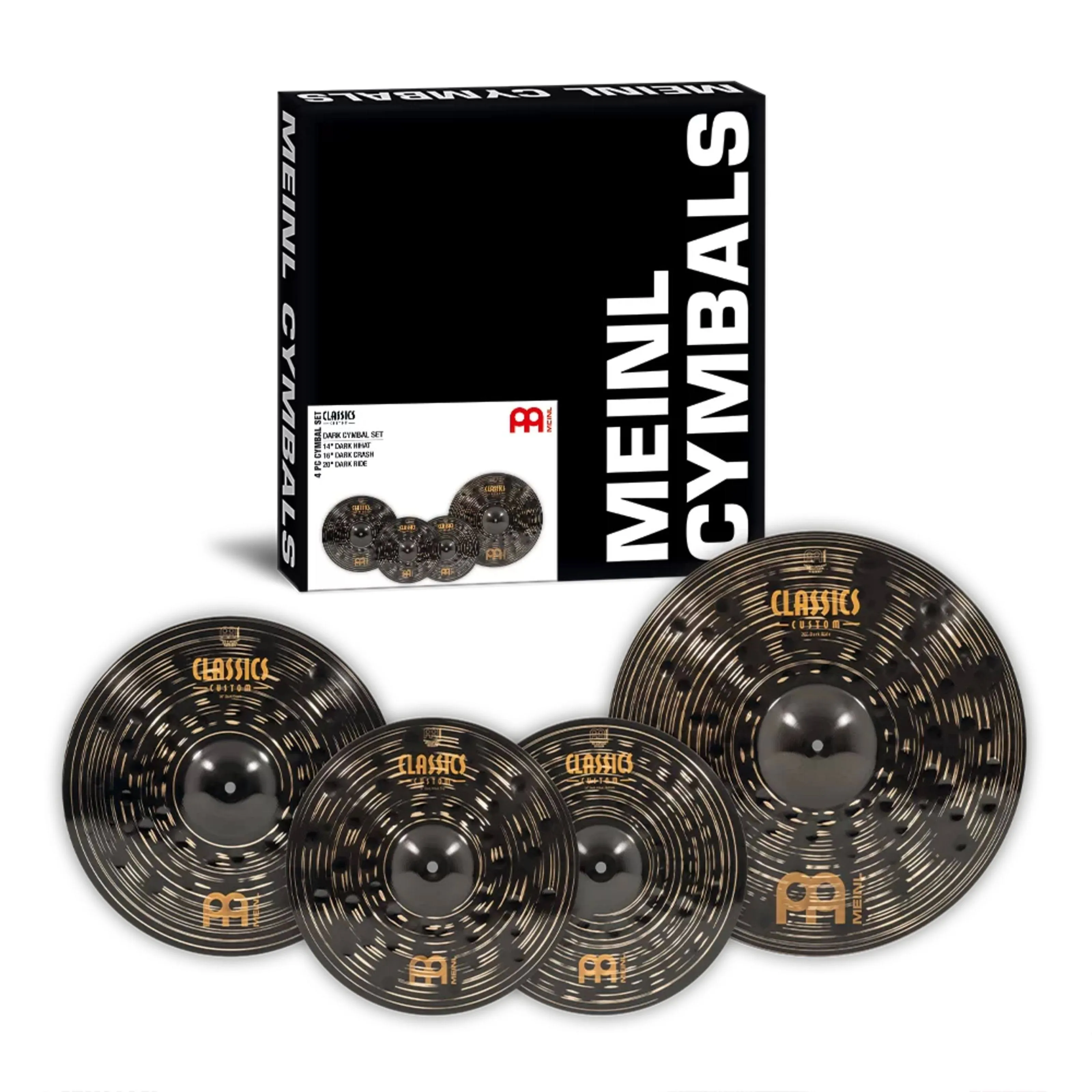 Meinl CCD141620 Classics Custom Dark Cymbal Set