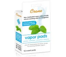 Crane Vapor Pads 12 Pack