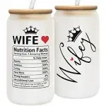 Gifts for Wife from Husband - - Wedding Anniversary Frosted White 