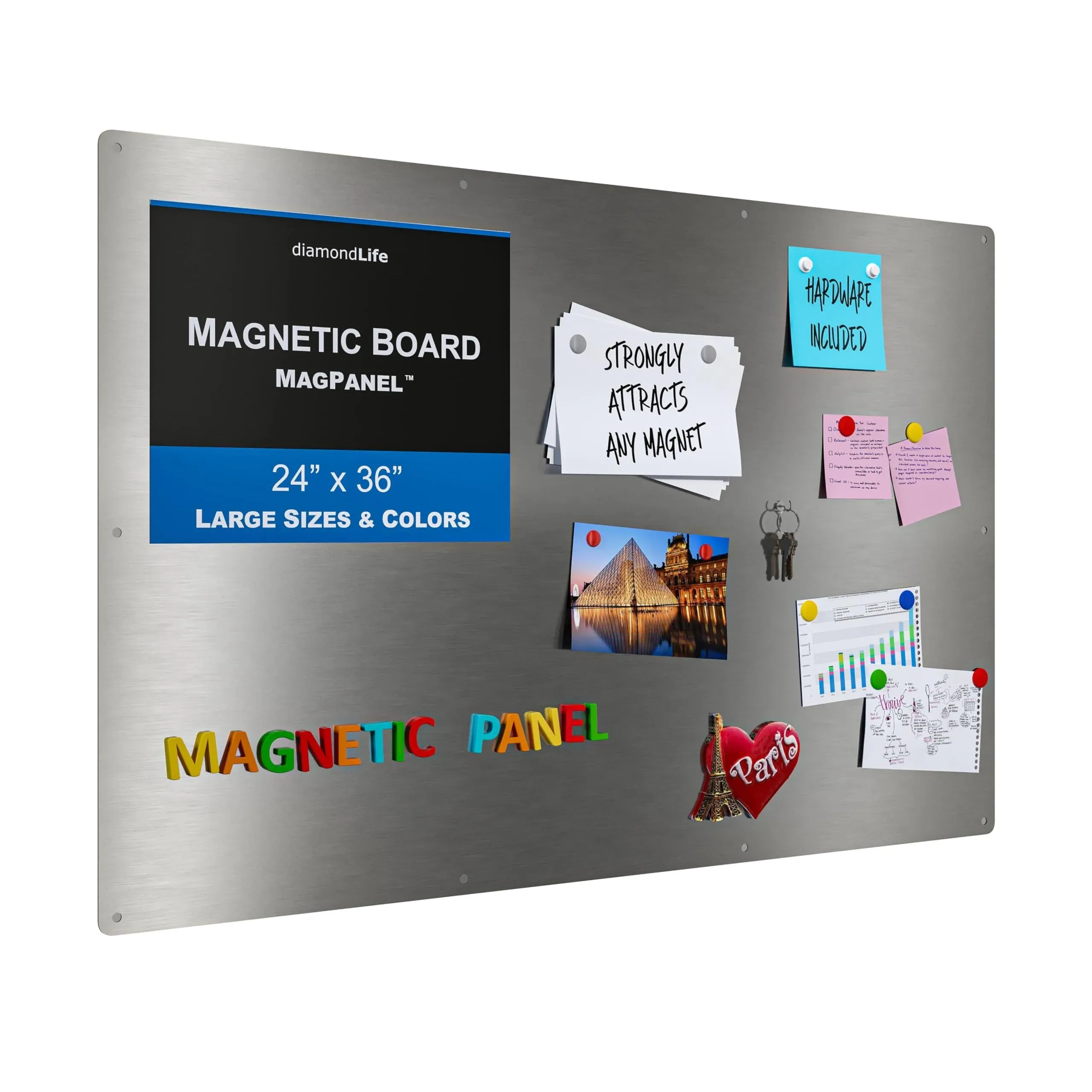 Diamond Life Magnetic Board - Memo & Vision Board for Home, School & Office ...