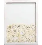 Wedding Guestbook Token Frame Includes 50 Heart Tokens For Wedding Reception Or 