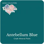 Dixie Belle Paint Company Chalk Finish Furniture Paint | Antebellum Blue (8oz) | Matte Dark Teal Chic Chalk Mineral Paint | DIY Furniture Paint