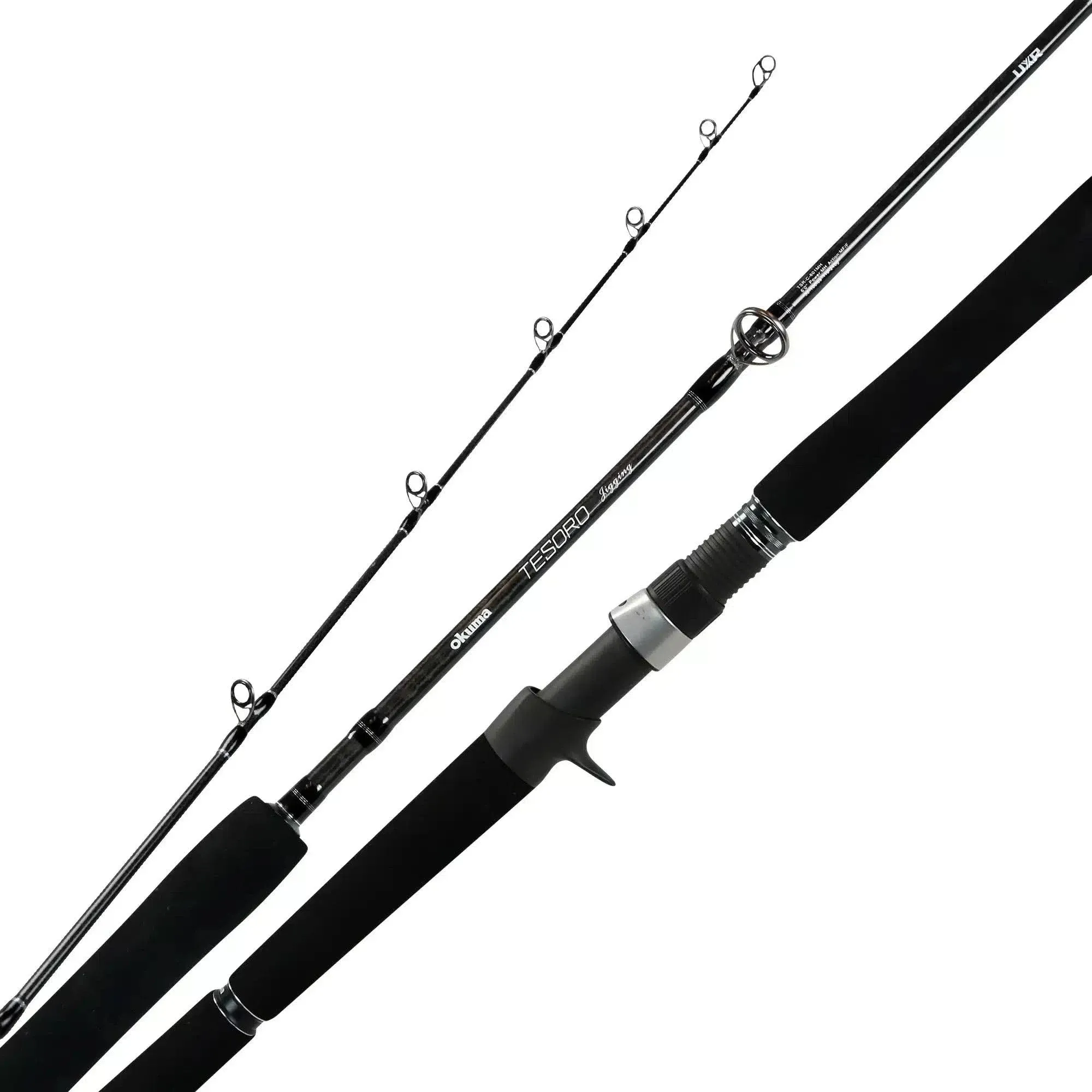 Okuma Tesoro Lightweight 24/30 Ton Carbon UXR Reinforced Fiber Blanks Jigging Rods, TSR-C-601MH