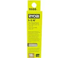 Ryobi 1,000 PC. 1-1/4&#034; 18GA Brad Nails - A1021801