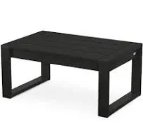 POLYWOOD® Edge Recycled Plastic Rectangular Outdoor Patio Coffee Table