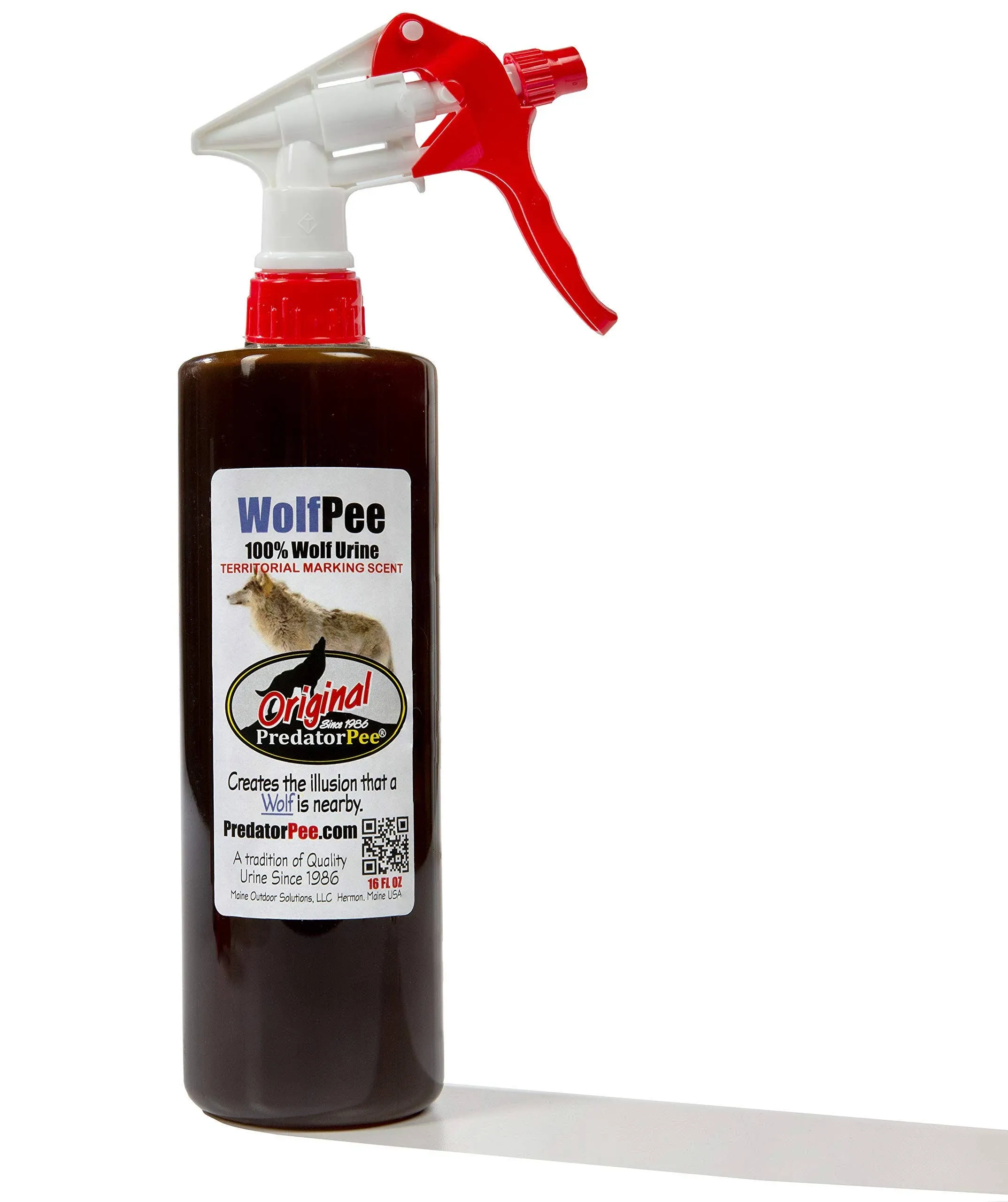 Predator Pee 100% Pure Wolf Urine Trigger Spray Bottle