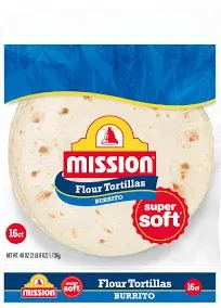 Mission Burrito Flour Tortillas