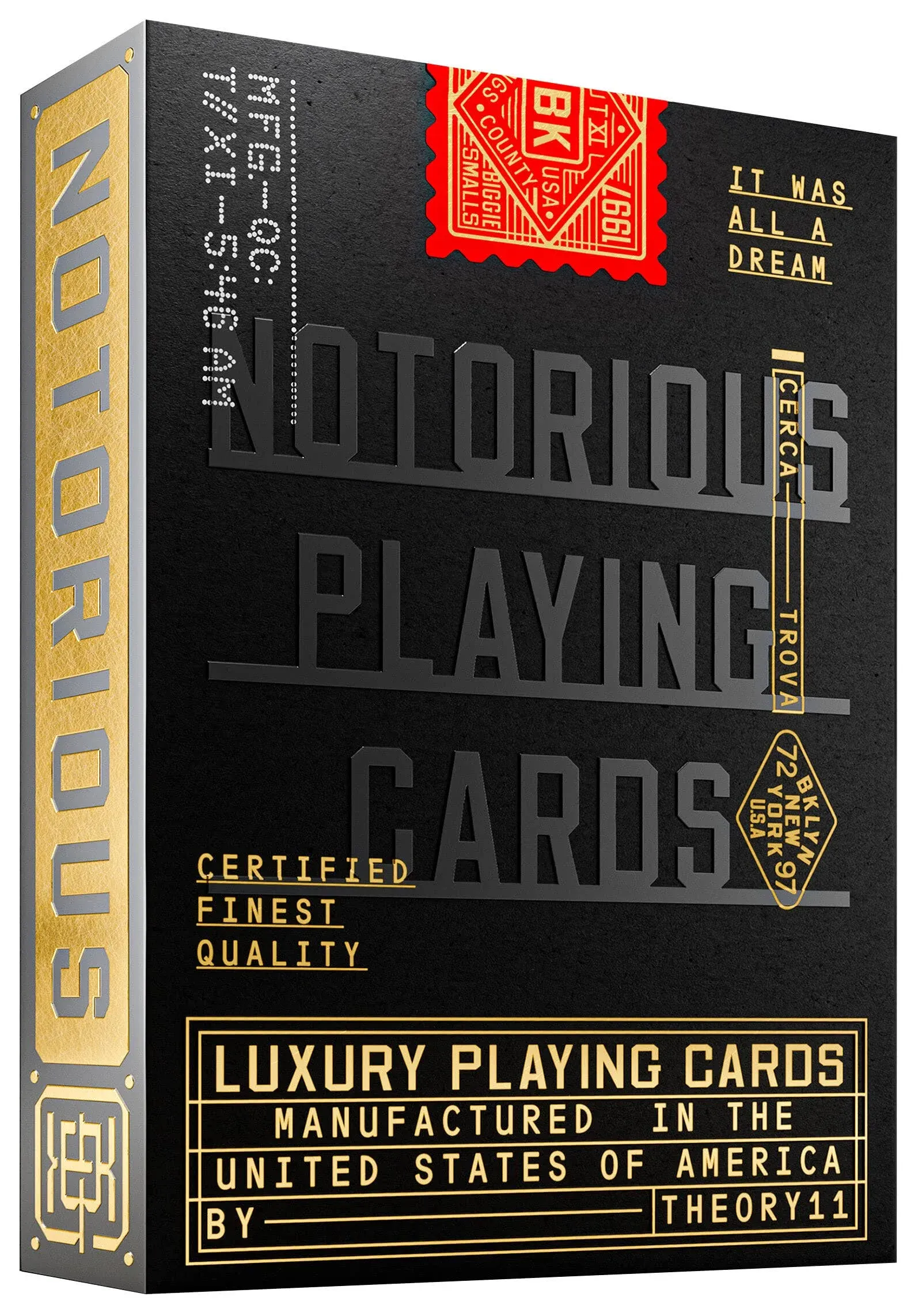 Theory11 Notorious B.I.G. Playing Cards