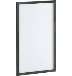 Flash Furniture HGWA-WHITE-24X36-BLK-GG Wall Mount White Board with Dry Erase Marker, 4 Magnets, Eraser, Black, 24&amp;amp;quot; x 36&amp;amp;quot; 