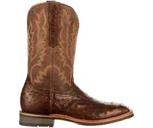 Lucchese Men's Rowdy Ostrich Western Boots