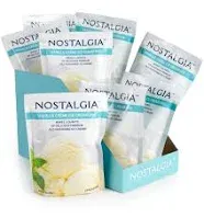 Nostalgia Premium Vanilla Creme Ice Cream Mix 8 oz Pack