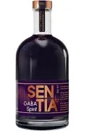 Sentia Gaba Black, Botanical Non Alcoholic Spirits, Award Winning, Vegan, Gluten Free and GM Free, Spiced Pepper Warmth taste, Up to 20 drinks 16.9 fl oz (500ml) - Perfect for Mocktails, Mix with Ginger or Cola