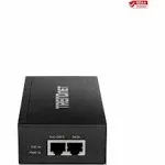 TRENDnet Gigabit PoE++ Injector, Supplies PoE (15.4W), PoE+ (30W), or PoE++ (60W), Network A PoE Device Up To 100m(328 ft), Supports IEEE 802.3af,802.at, Plug & Play, Black, TPE-117GI