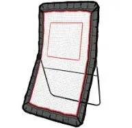 VEVOR Lacrosse Rebounder for Backyard, 4x7 Ft Volleyball Bounce Back Net, Pitchback Throwback Baseball Softball Return Training Screen, Adjustable Angle Shooting Practice Training Wall with Target Lowes.com