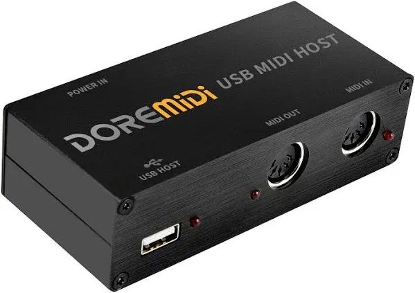 CAMOLA USB MIDI Host Box High Speed USB to MIDI Converter MIDI Interface(UMH-21)