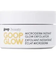 goop Beauty Microderm Face Exfoliator | At-Home Microdermabrasion with Glycolic Acid & Exfoliating Minerals | Smooths Skin Texture | 1.7 fl oz | Clean Face Scrub | Silicone & Paraben Free