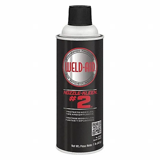 WELD AID Antispatter: 16 oz, Aerosol Can, Nozzle-Kleen #2