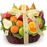 A Gift Inside With Sympathy California Bounty Fruit Gift Basket