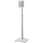 Sanus WSSA1 Adjustable Speaker Stand for Sonos One, One SL, Play1, & Play 3 (White) - Clearance / Open Box