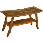 Satori Teak Shower Bench EcoDecors