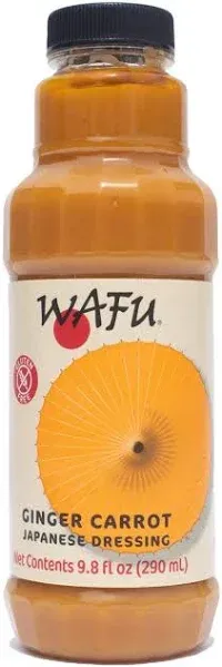 Wafu Vinaigrette, Japanese, Ginger Carrot