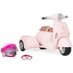 Our Generation Ride Along Scooter Vehicle Accessory Set for 18&#034; Dolls